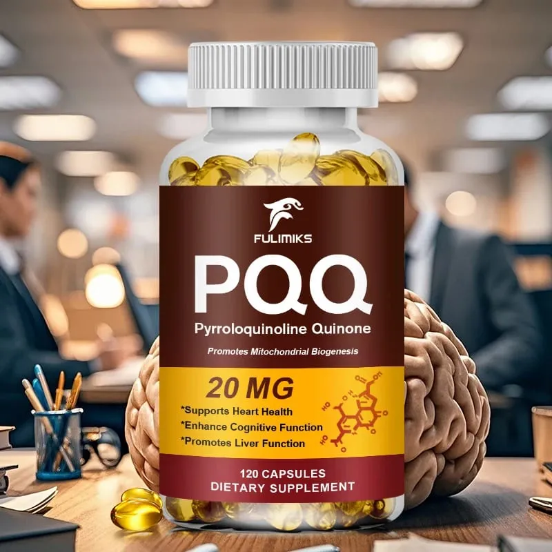 PQQ Capsules 20 mg with Bacopa Monnieri & ALA Supports Mitochondrial Function Stress Management Heart Health & Brain Energy — image 7