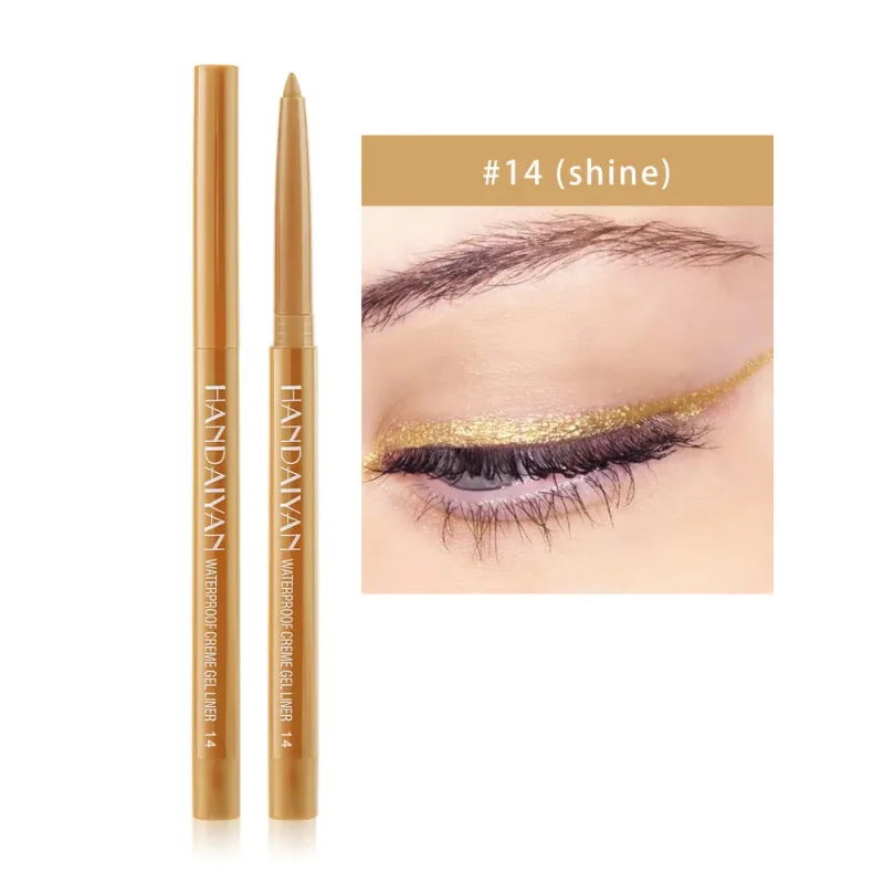 1PC White Matte Eyeliner Gel Pen Long Lasting Waterproof Eye Liner Pencil Quick-drying Non-smudge Eye Makeup for Women Cosmetics — image 30