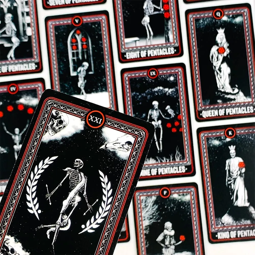 Hot Selling Tarot Cards Family Gathering Leisure Entertainment Cards Prediction Divination Deck Tarot Board Playing Card Game — image 5
