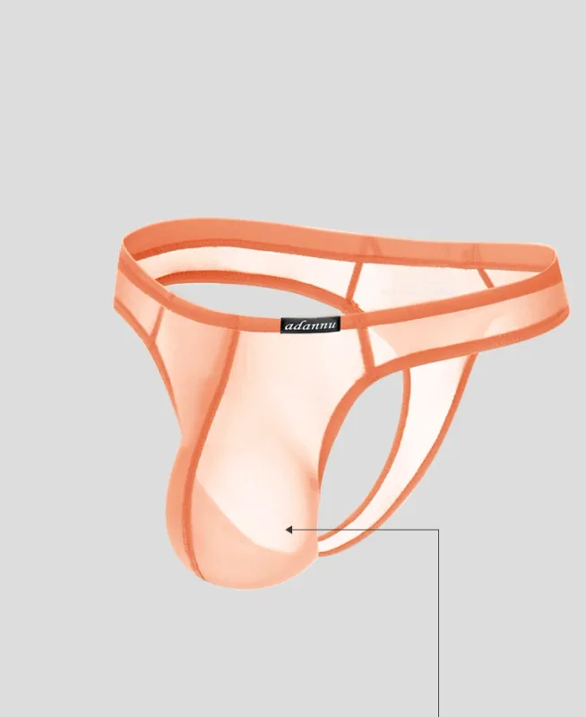 Ultra Thin Sheer Briefs Men Underwear Cooling Knickers Low Rise Bulge Pouch Underpants Soft Mesh Panties Male Thong Pants