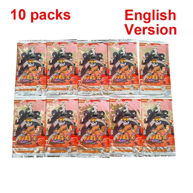 Kayou Genuine Naruto Cards Booster Pack Sasuke Flash Collection Card Anime Figure Toy Gift For Kids Birthday Christmas