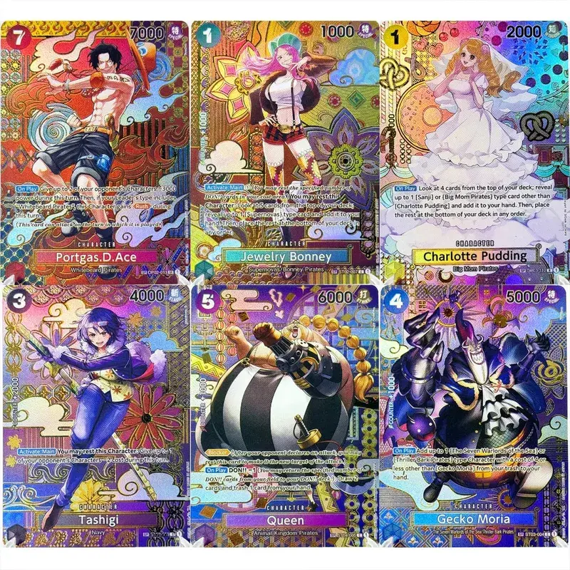 Full Set One Piece Card Game SP Rare Card Complete Collection High Quality DIY Replica Anime Foil Proxy Card [English/Japanese]