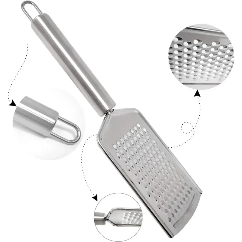 Micro Blade Cheese Grater Carrot Ginger Grater With Stainless Steel Handle Nutmeg Lemon Zester Vegetable Graters PY0029