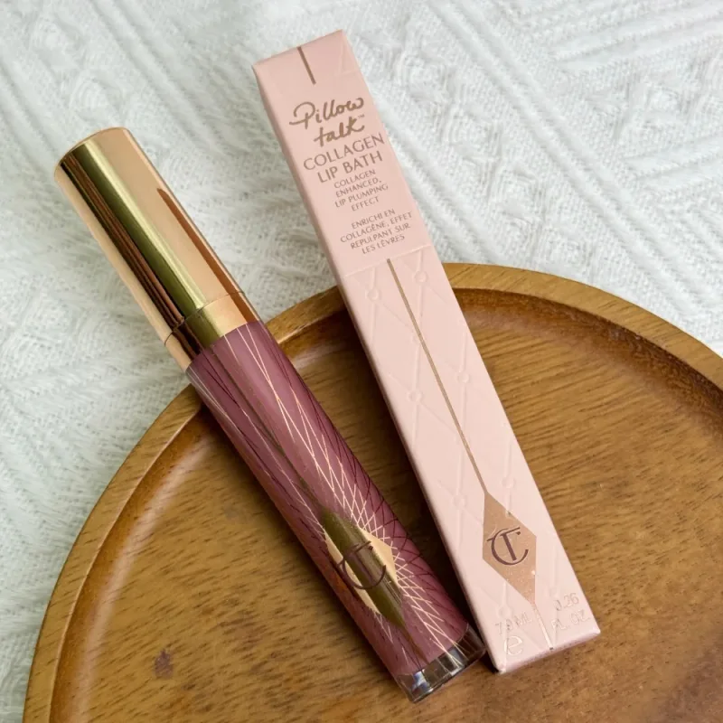 Charlotte Tilbury New Pillow Talk Big Lip Plumpgasm Lip Cheat Collagen Lip Bath CT Lipliner Makeup Lipstick Lipstick Moisturize Lip Gloss