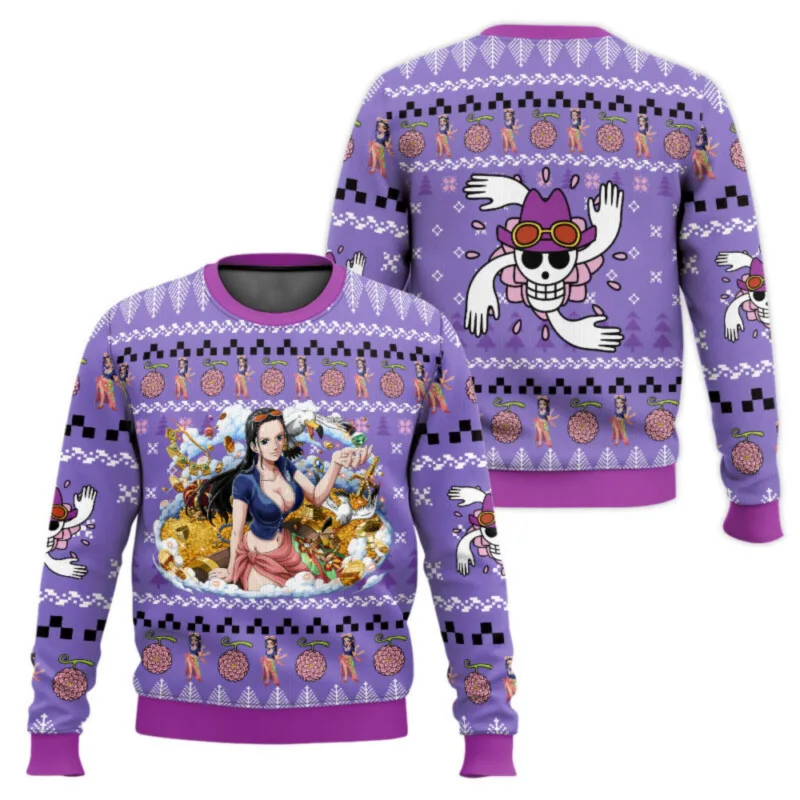 Fantasy chainsaw Christmas Carnival Unisex Sweater Santa Claus Sweater 3D Sweater Autumn and Winter Premium Clothing