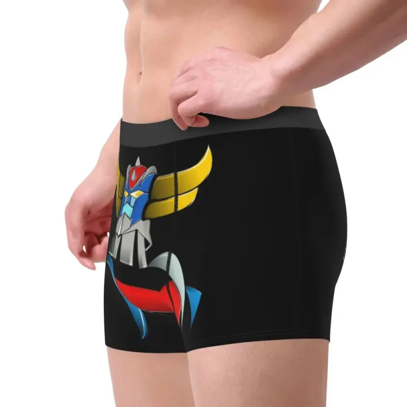 Custom Novelty Goldorak Ufo Robot Grendizer Boxers Shorts Panties Male Underpants Breathbale Briefs Underwear — image 10