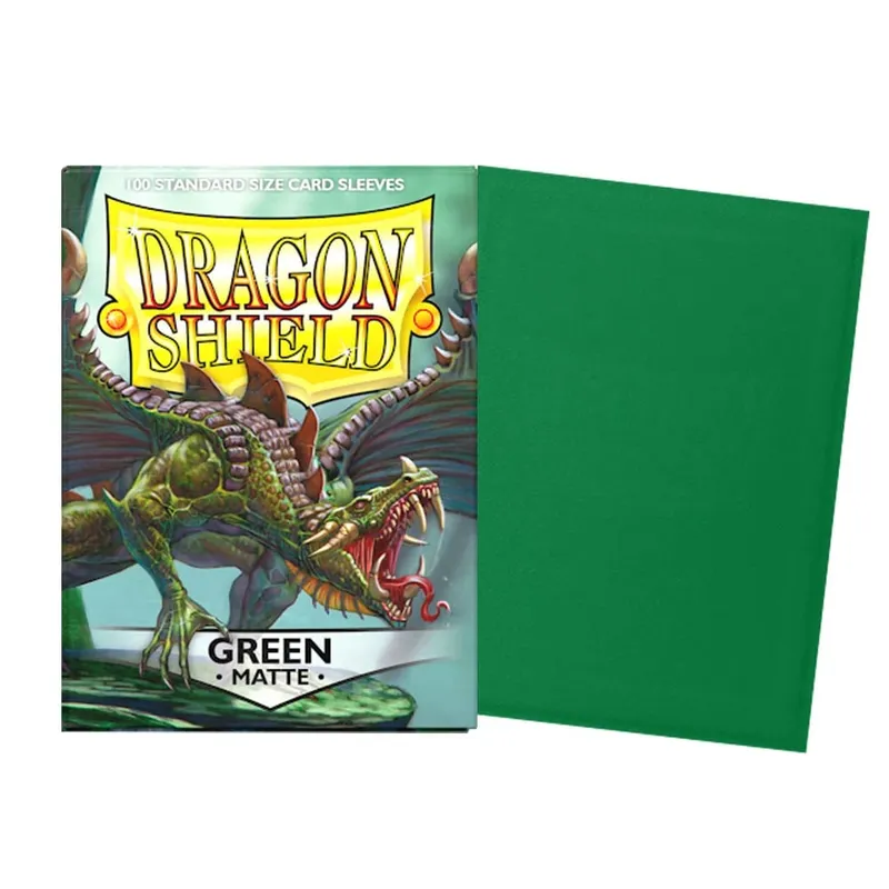 100 Stück/Karton, 66 x 91 mm, Standardgröße, Demark Dragon Shield, matte Kartenhüllen für MTG/PKM/YGO/TCG-Brettspielkarten