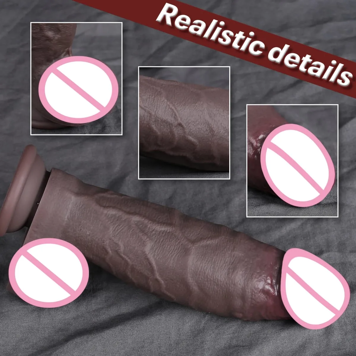 Realistic XXL Thick Penis Soft Silicone Dildo For Women Vaginal Masturbation Suction Cup Dick Woman Anal Adult Sex Toys Dildos