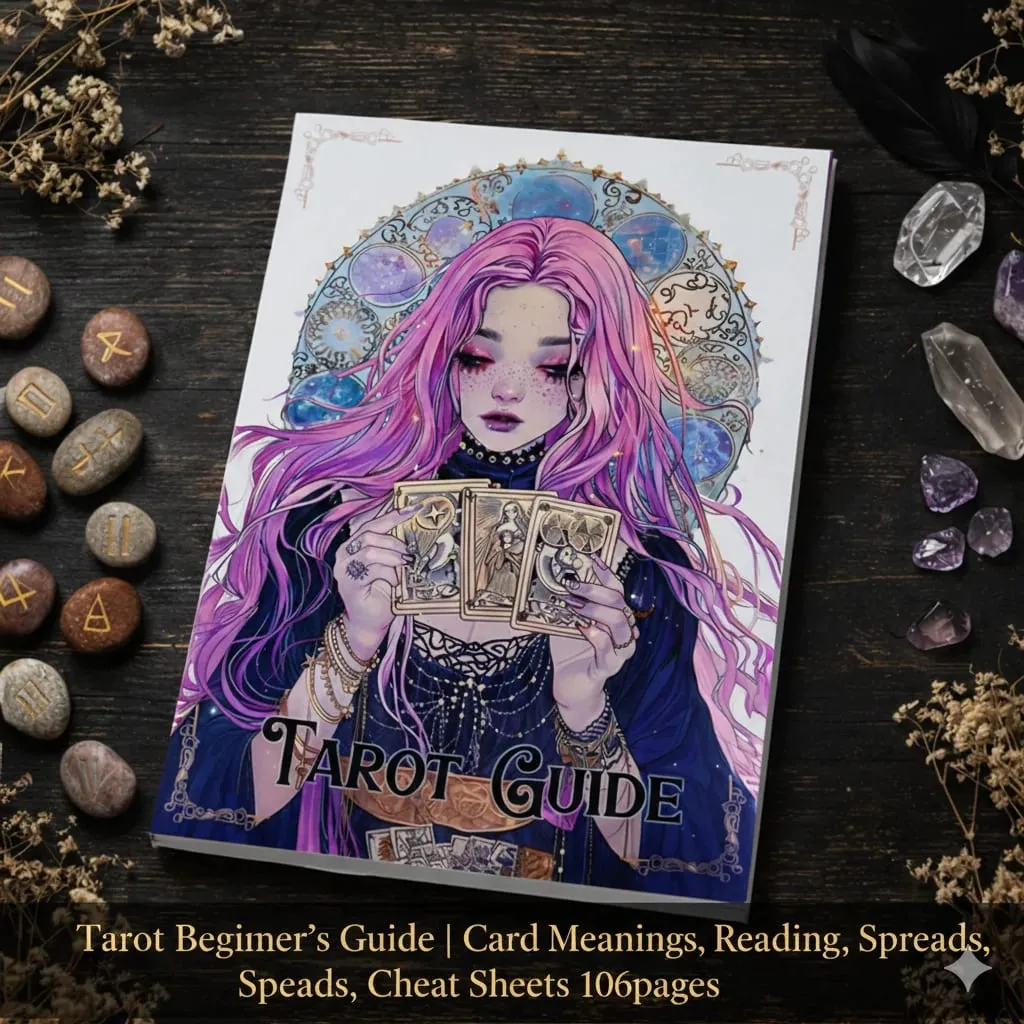77 Pages Witchcraft Grimoire Pages Book of Shadows Kit with Moon Phases Herbal Lore Spells Gothic Dark Academia Witch Journal