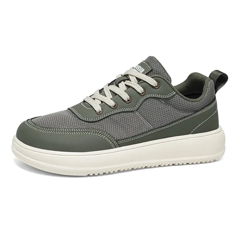 New Wide Toe Men Shoes Casual Versatile Soft Sole Wide Last Shoes Walking Sneakers Breathable Mesh Comfortable Barefoot Shoes