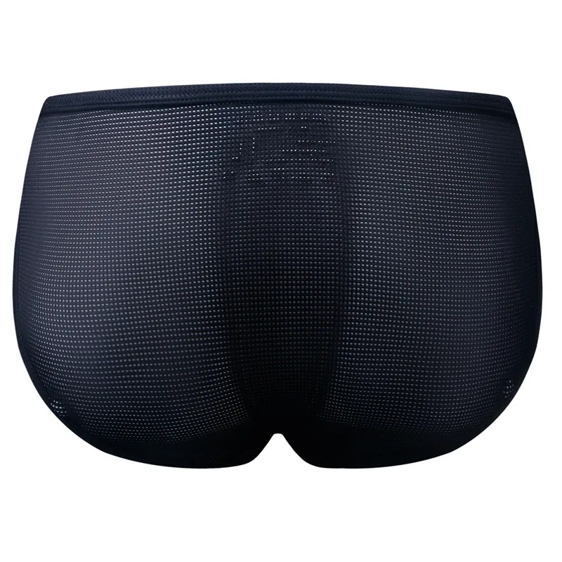 Herreundertøjstrusser Underbukser Nylon Mesh Quick Dry Herre Jockstrap Bikini Slip Herrebokserbukser eller som svømmebadebukser