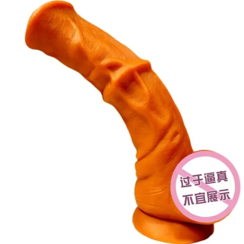 Huge Horse Dildo Realistic Animal Penis Anal Plug Simulation Big Dick Masturbator with Suction Cup Adults Sex Toys for Women Men — image 5