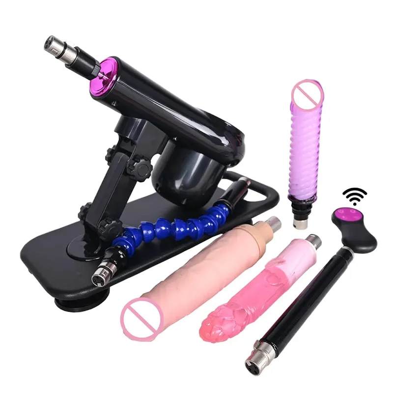 NEW Automatic Wireless Sex Machine for Woman Adjustable Masturbating Pumping SexToys for Men Couples Sex products
