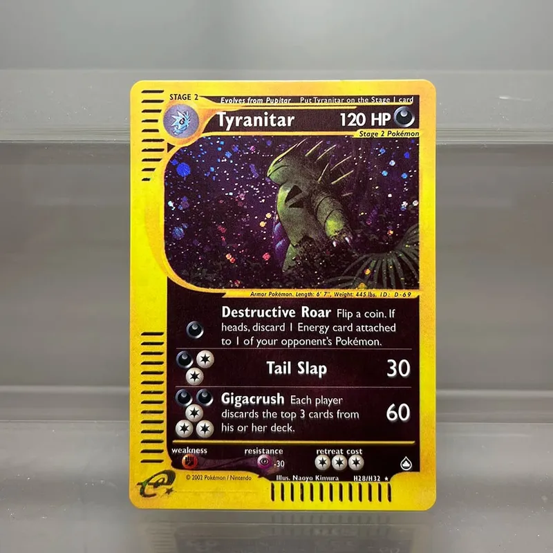 PKM Cards Steelix Alakazam Scizor Single Foil Cards Raichu Slowking Game Collection Cards PTCG Proxy Cards Aquapolis Series — image 15
