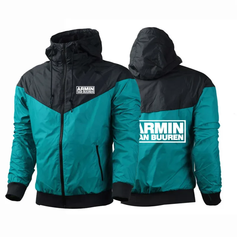 Armin Van Buuren The five-color windproof jacket for men is suitable for work in spring and autumn hoodies jacket