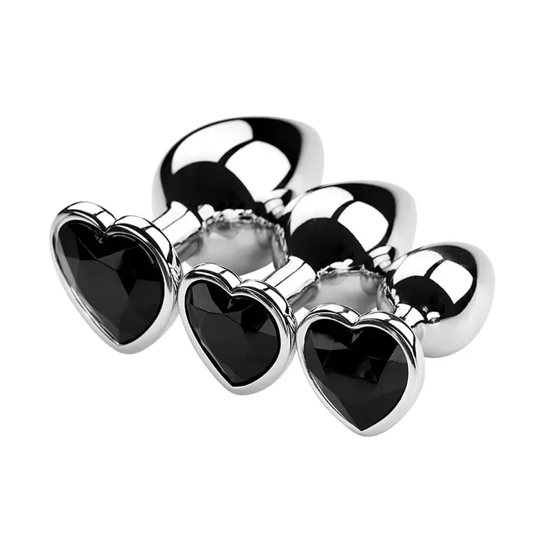 3 Sizes Metal Anal Plug Jewelry Base Beginner To Expert Butt Plug Tail Female Male Adult Toys Dildos Adult Sex Toys Couples