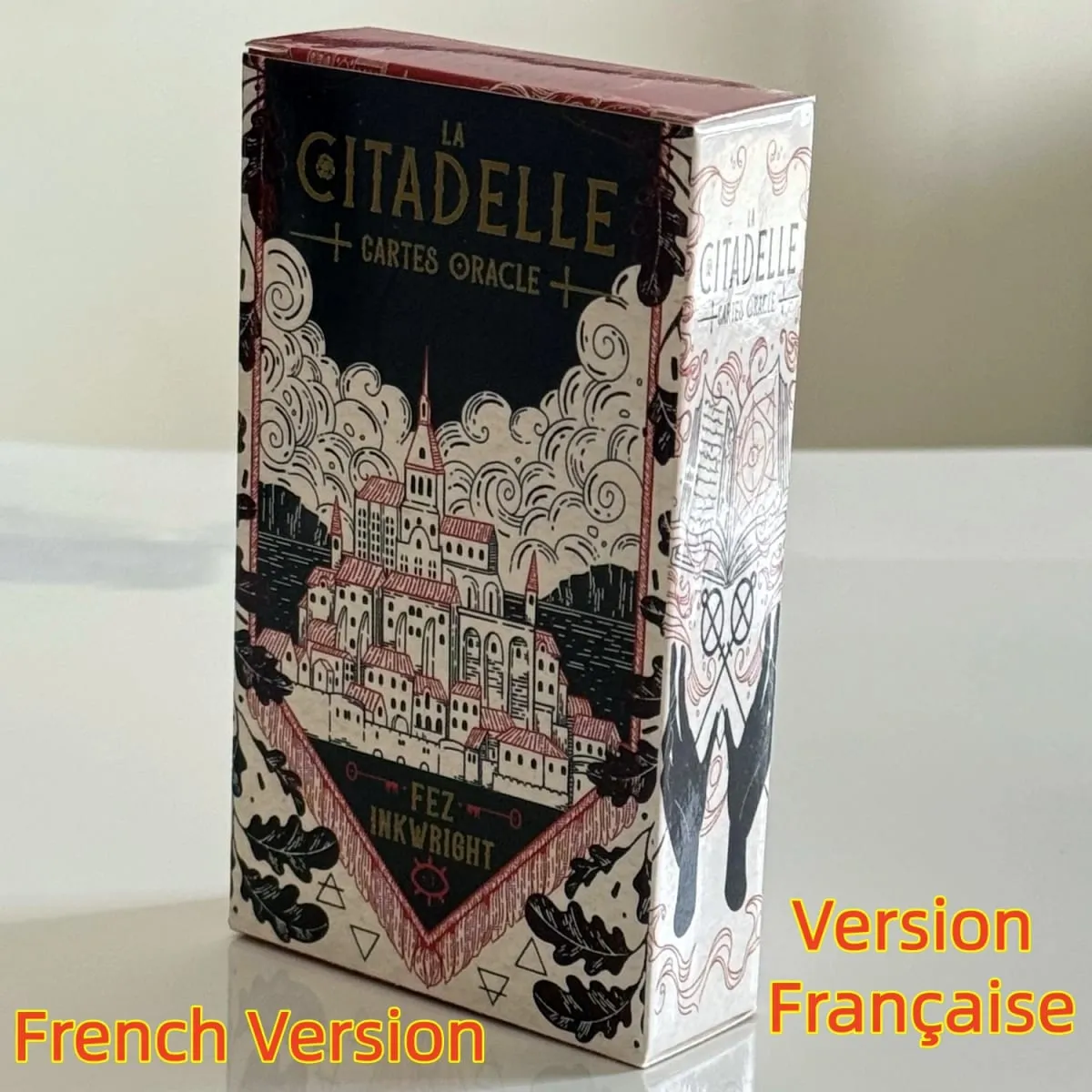 The Citadel A Fantasy Oracle Cards French Version A 60 Deck Board Game Perfect For Spiritual Guidance & Collectors