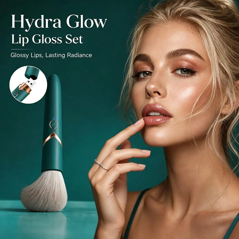Electric Makeup Brush Sonic Vibrating Liquid Foundation Powder Blush Blending Tool Ergonomic USB Rechargeable Beauty Face Massag
