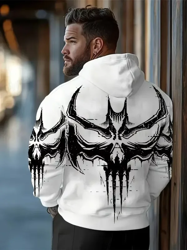 Männer Gothic Bat 3D Drucken Hoodies Für Männer Frauen Street Style Sweatshirts Pullover Herbst/Winter Lose Casual Halloween trainingsanzug