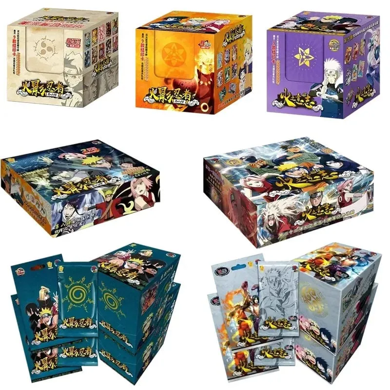 Genuine Anime Naruto Cards Shippūden Kakashi Ninja TCG SSR Rare Trading Collection Cards Battle Carte for Children Toy Gifts — image 1