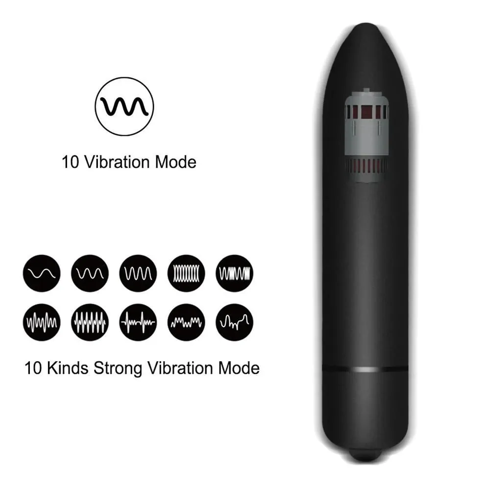 Mini Size Bullet Vibrator Butt Plug for Men Women Anal Plug Beginner Battery Powered Prostate Massager for Gay Adult Sex Toy — image 2
