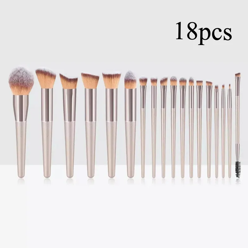Makeup Brushes and Sponges Set Brown Makeup Puff Beauty Egg Headband Wristband Remover Kit Makeup Tool Gift 20/30
