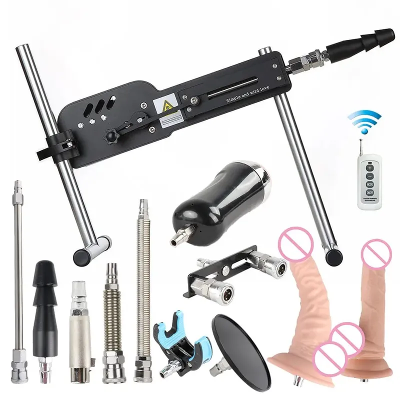 Máquina sexual mejorada con Control remoto, máquina de amor súper silenciosa, Ultra ajustable, Vac U Lock, 30db, 70W, con Big D gratis — image 11