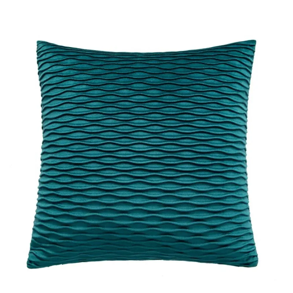 Striped Geometric Velvet Cushion Cover 45x45cm Decorative Throw Pillow Case for Sofa Bedroom Home New Year Decor