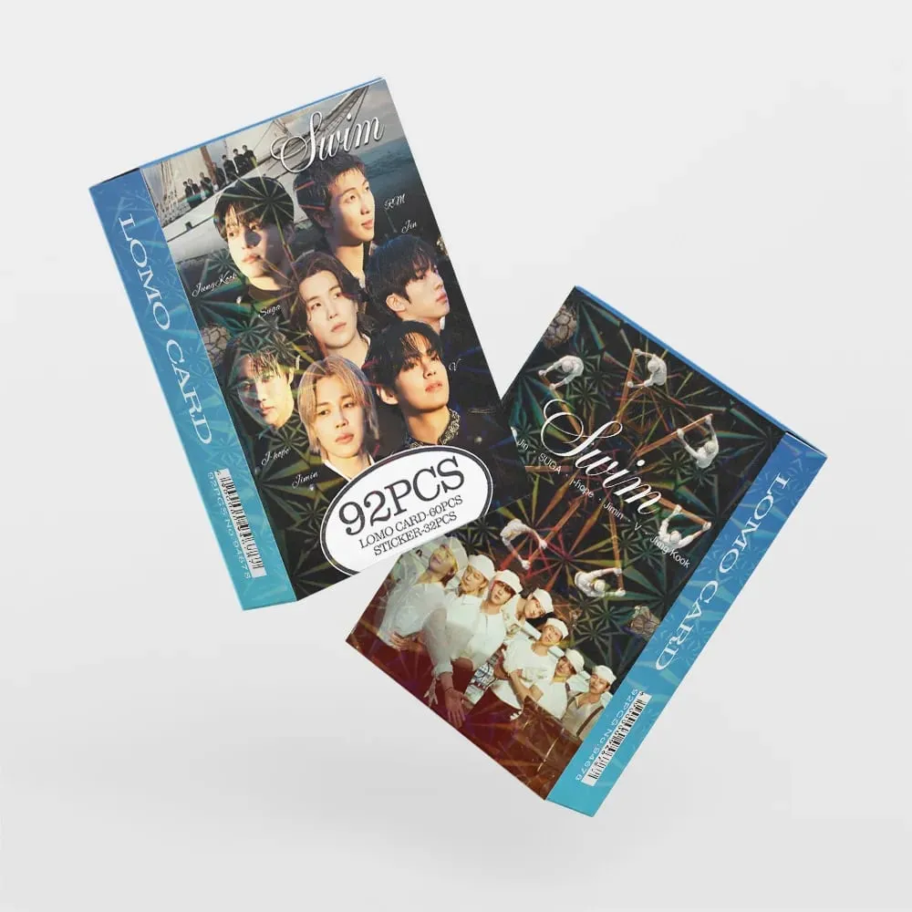 92 Single Small Card New Album Fan Support Photo Cards Greeting Cards Journal Stickers LOMO Card Collectible Gift