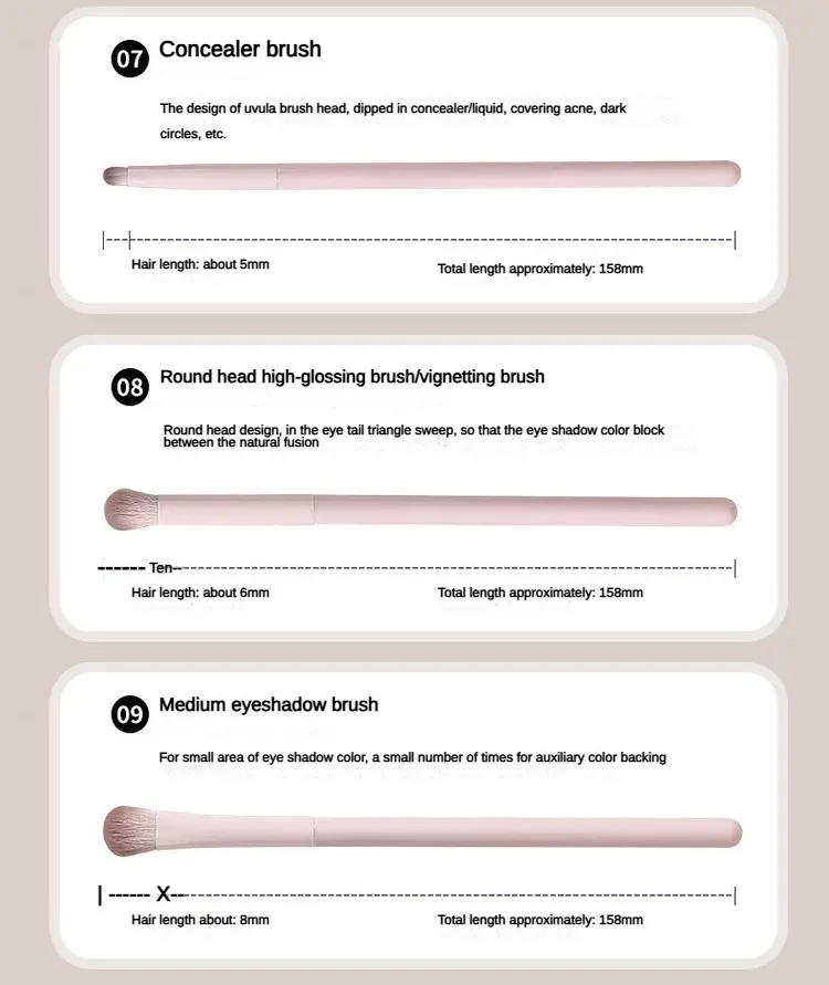 13Pcs Soft Pink Makeup Brushes Set with Travel Bag – Premium Synthetic Face & Eye Brushes for Foundation Powder Eyeshadow