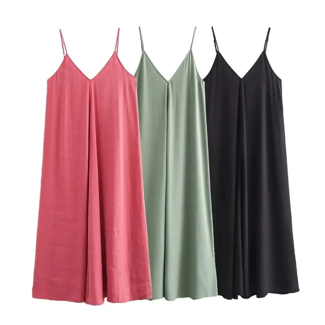 2025 Red Slip Maxi Dress Women Sexy Backless Long Dresses for Woman Summer Beach Female Dress Draped Party Dresses Women — image 7