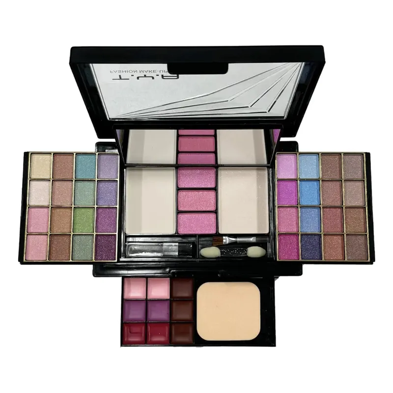 Makeup Kit Full Set for Women Multi-functional All in One Box New 46Color Face Lipstick Eye Shadow Eyebrow Brush Make Up Palette