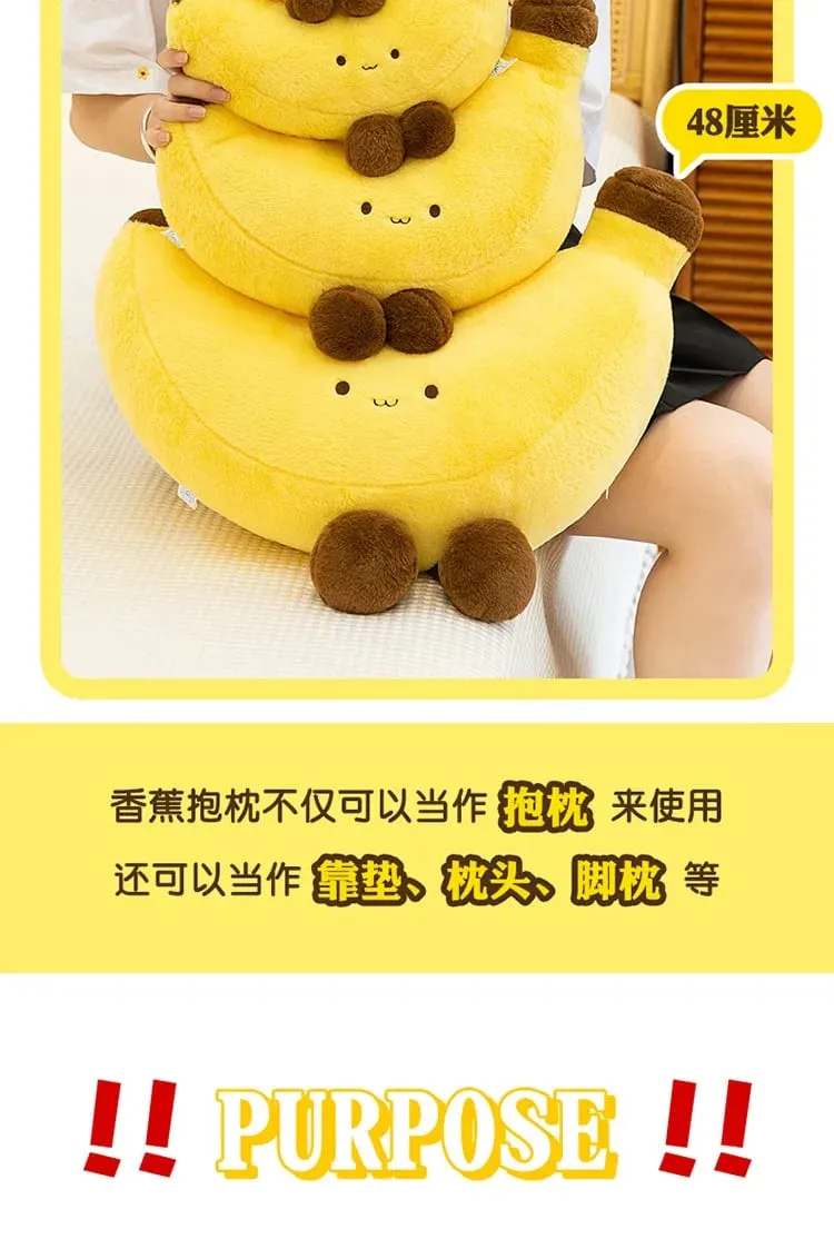Simulated Fruit Doll Fun Long Leg Banana Children's Doll Pillow Soft and Comfortable Funny Doll Gift — image 8