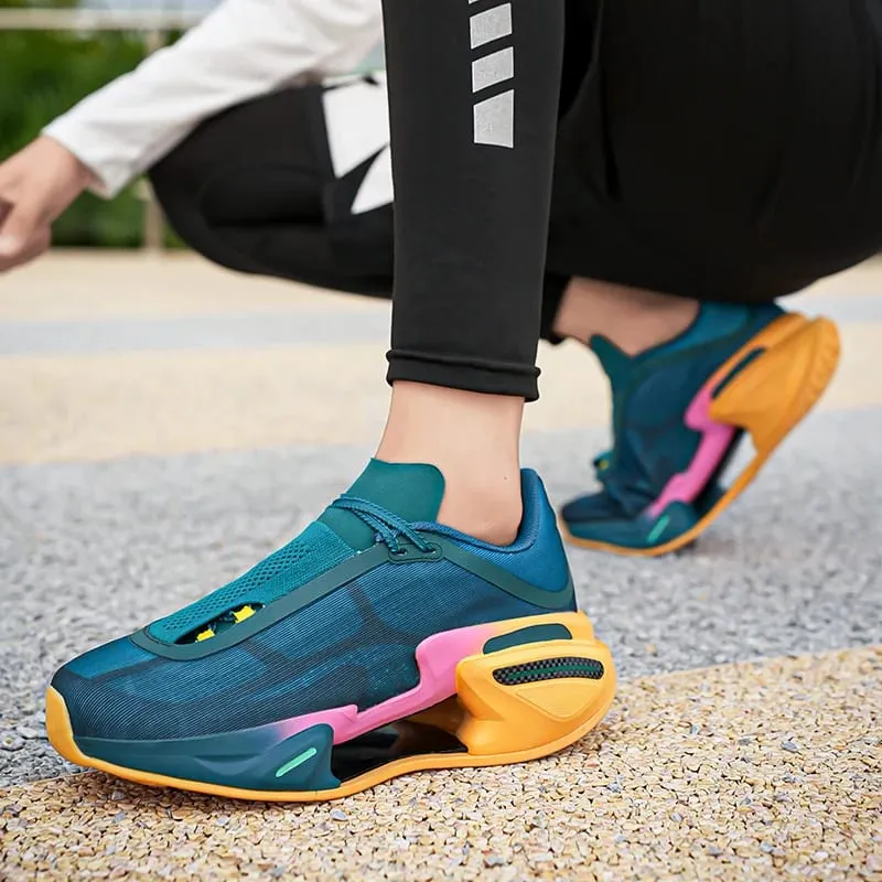 Men's Breathable Casual Sneakers Luxury Trainer Fashion Loafers Comfortable Wear and Relaxed Life Running Shoes for Male — image 6