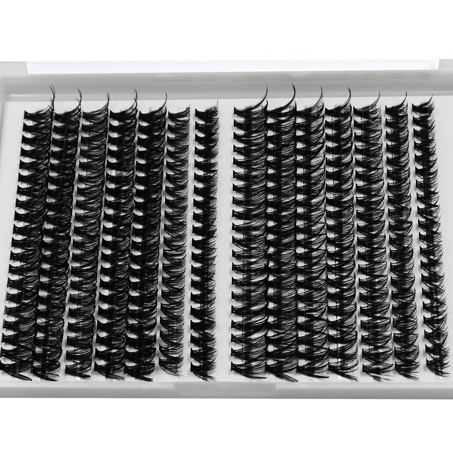 280pcs 30D 40D Individual Lashes Wispy Cluster Reusable False Eyelashes DIY Lash Extension 9-15mm Mix Length for Eye Makeup