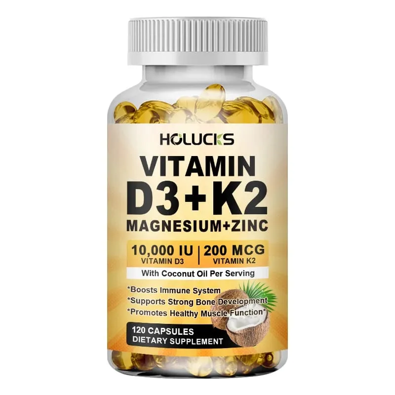 Bone & Joint Health Support Supplement with Zinc Magnesium for Muscle Growth Heart Wellness Immune Function Energy — image 9