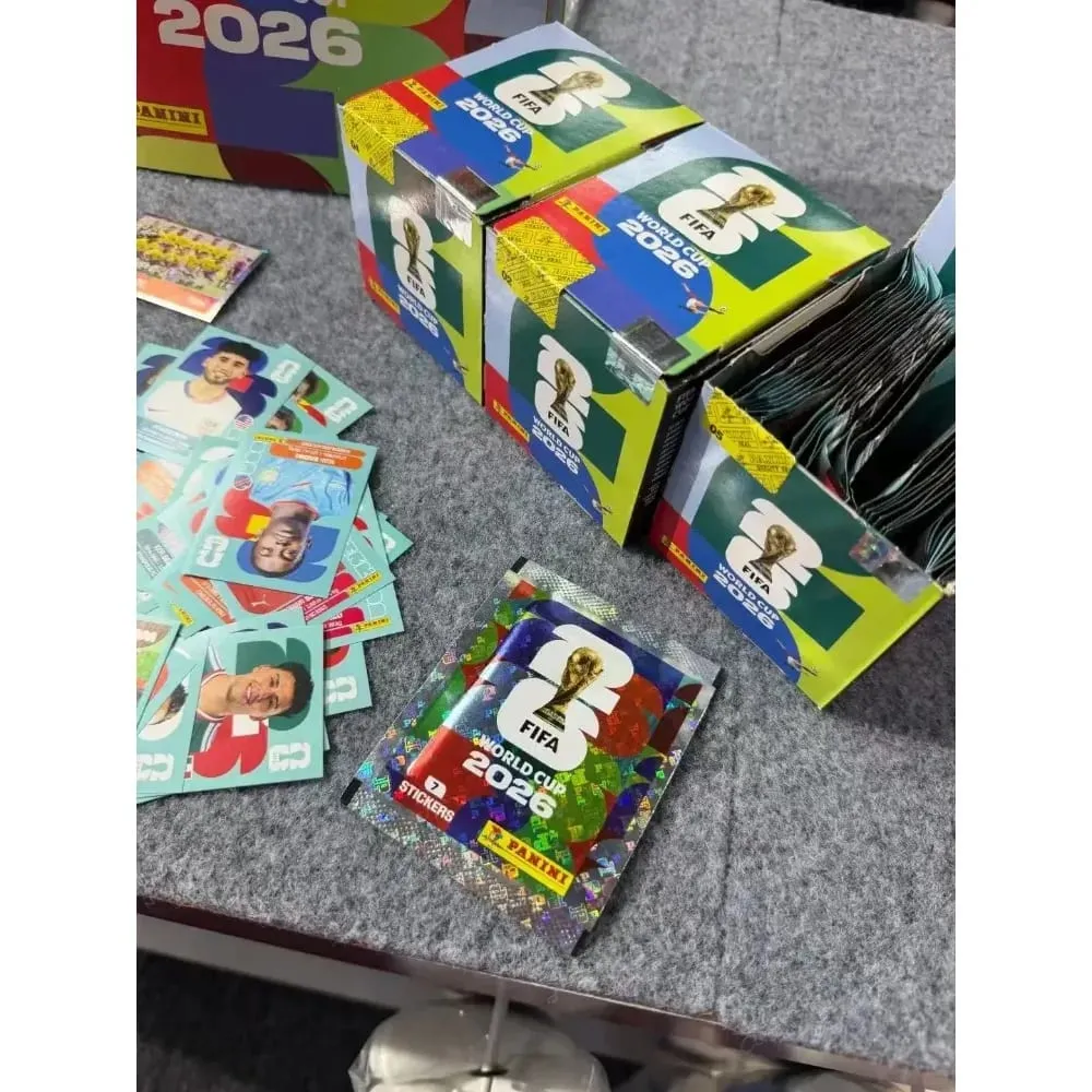 IN Stock International Version Panini 2026 FIFA World Cup Genuine Sticker Collection Limited Football Fan Souvenir Holiday Gifts