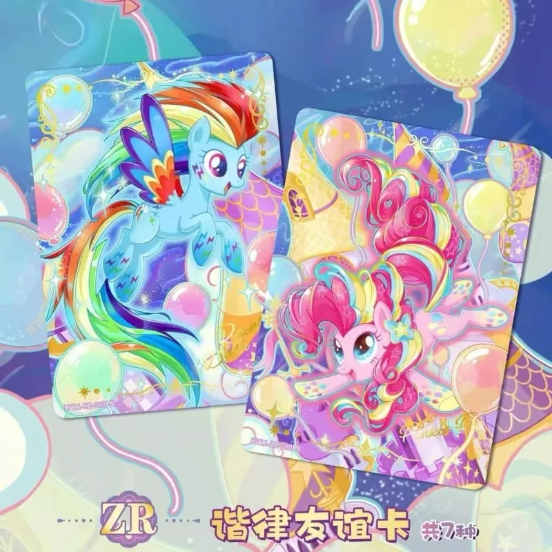 Genuine My Little Pony Card Huiyue 11 SC Zhi Zhen Jing Huan Ka Animation Cartoon Game Collection Card Peripheral Toy Gift