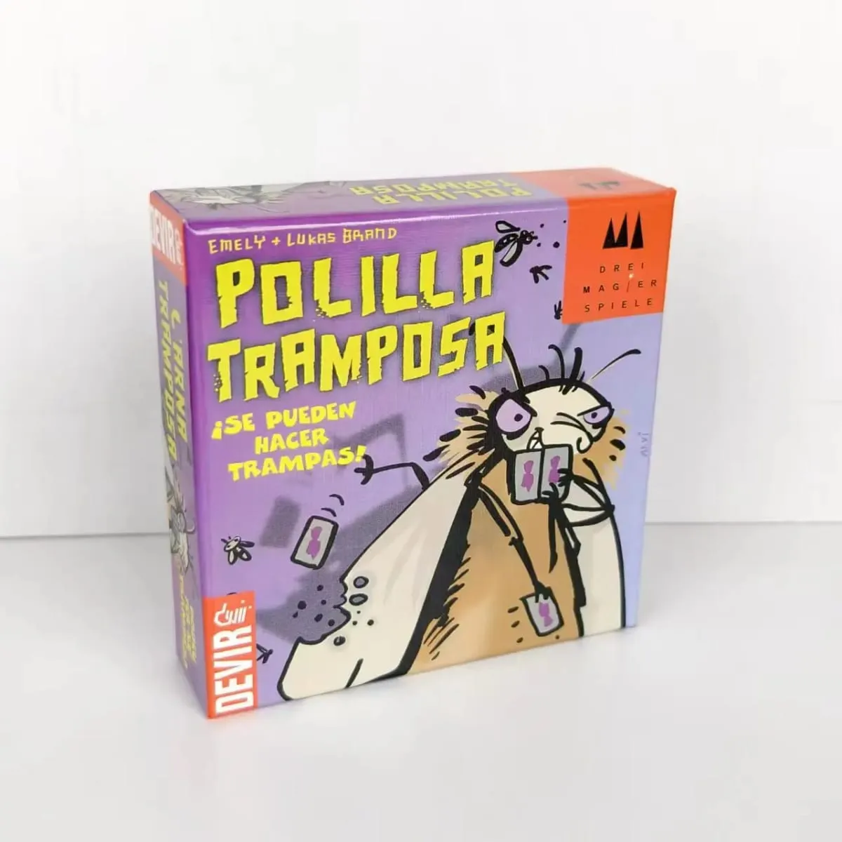 Mogel Motte Polilla Tramposa Card Game Devir-Game Cheating Moth /Royal Xiaoqiang Cheating Moth& Interesting Virus Card Game