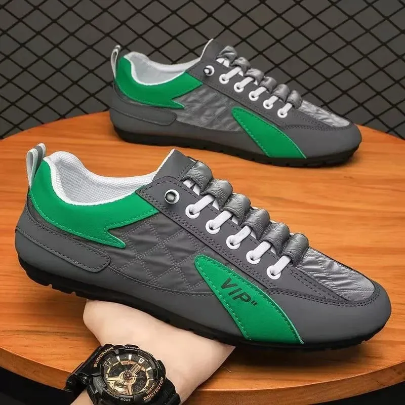 Férfi tornacipők csúszásmentes Új divatos, alacsony felsőrészű szabadidős cipők Könnyű férficipők Divattrend Outdoor Walking Shoes cipők