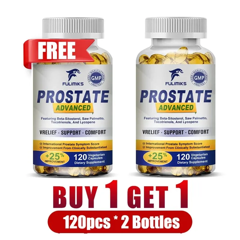Premium Prostate Capsules with Saw Palmetto & Beta-Sitosterol Supports Urinary Flow Prostate Health & Comfort Relieve Bladder — image 8