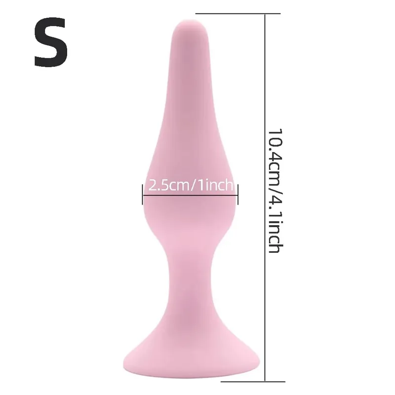 Beginner Silicone Butt Plug Anal Plug for Men Women Prostate Massager for Gay Mini Anal Bullet Masturbator Sex Toy for Men