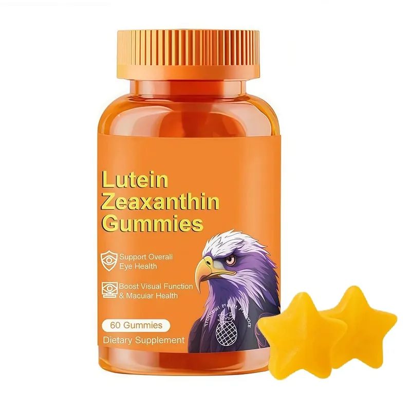 Lutein & Zeaxanthin Eye Vitamins Gummies for Daily Eye Health - 20mg Lutein Sugar-Free Gummy Blue Light Support for Adult