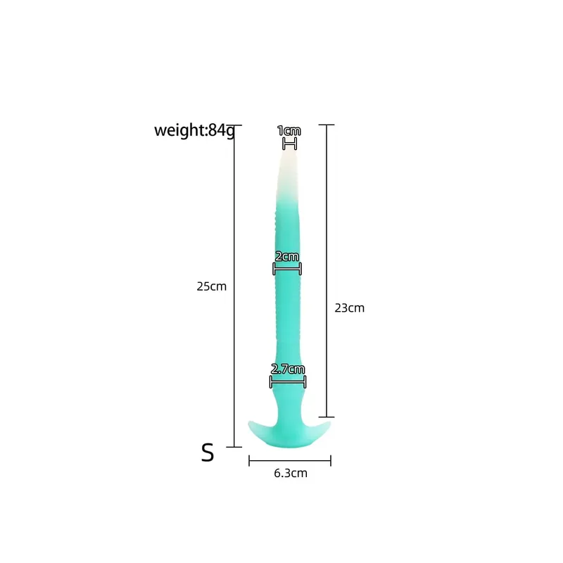 Soft Liquid Silicone Long Tentacles Anal Plugs Suitable for All Players As an Adult Sex Toy Vaginal and Anal Stimulating Device