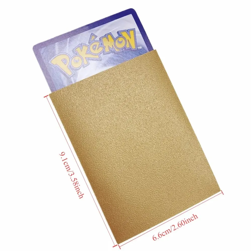 100 peças 2.5 "x 3.5" mangas de cartão de negociação premium 66x91mm cartas de jogo de tabuleiro de tamanho padrão para mtg magic Gathering cartão de jogo lorcana