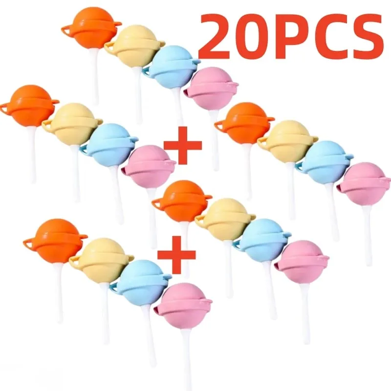 Mini Silicone Popsicle Mold Lollipop Ice Tray Food Grade Reusable Non-Stick Stackable Ice Cream Mould for Egg Bites Food Storage