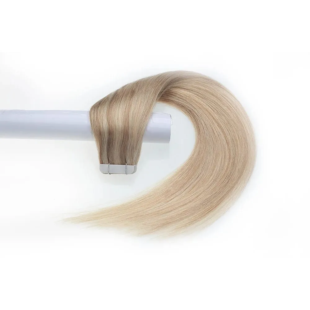 Aromas Hair Tape In Hair Extensions Human Hair 4x1cm Skin Weft Remy Tape Ins 20pcs 40pcs 14-22 inch For Thin Hair