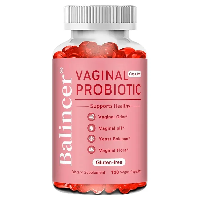 Balincer Probiotics for Women PH balanceado com probióticos e mistura probiótica de Lactobacillus - suplemento de saúde feminina