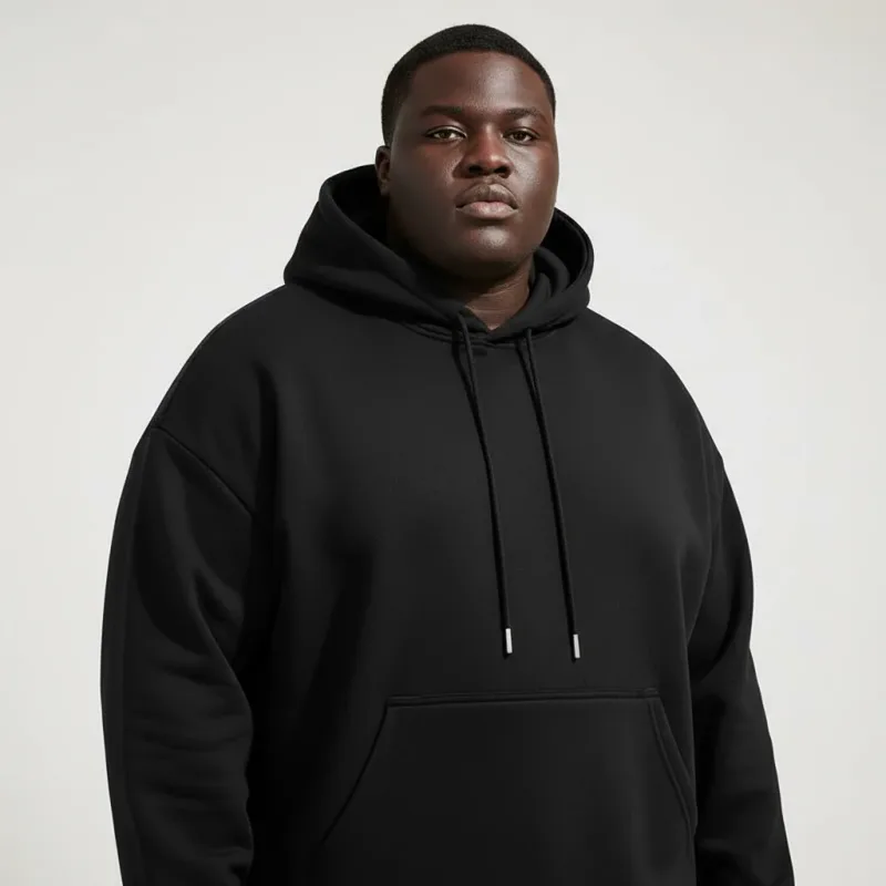 Plus Size Men Hoodies Sweatshirt Autumn Winter Long Sleeve Pullover 5XL 6XL 7XL 90-180kg Cotton Sport Tops Big Size Men Clothing