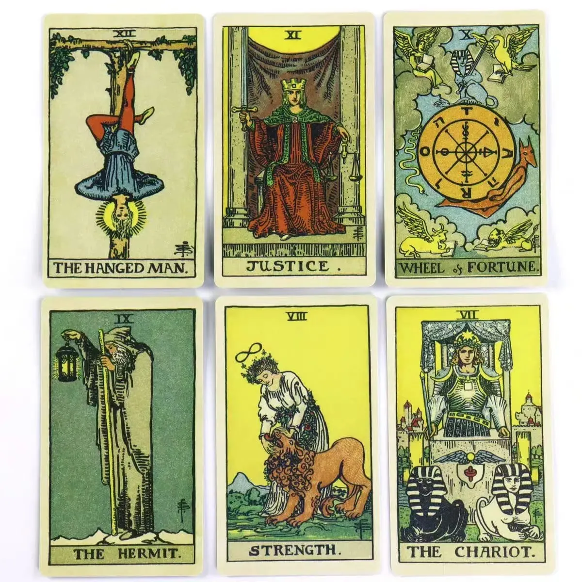 The Classic Tarot Cards 78Pcs Rider Waite Tarot Deck With Guidebook Divination Oracle Card Set Vintage Board Game English Ver.